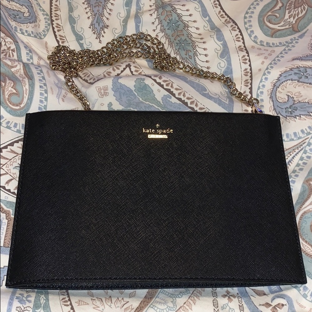 Kate Spade shoulder bag with gold chain strap